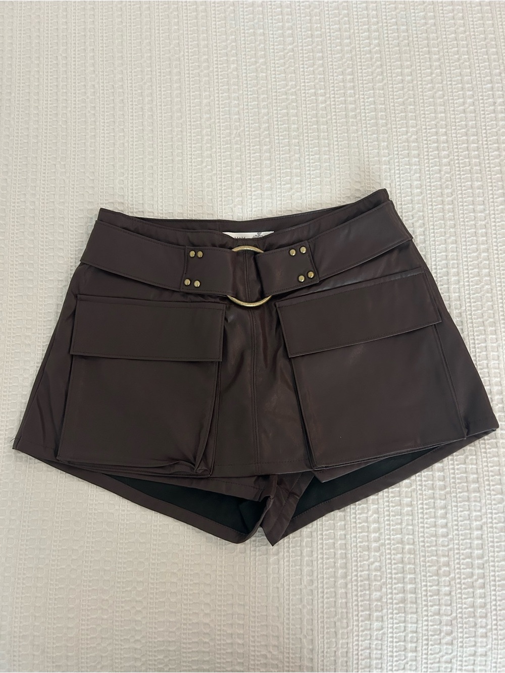 Altar'd State Jane Vegan Leather Skort